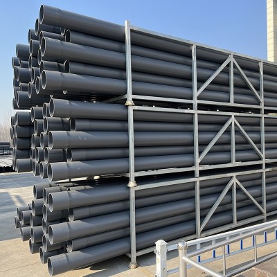 upvc给水管 灰色pvc-u供水管PVC农田灌溉管园林绿化浇地聚氯乙烯图4