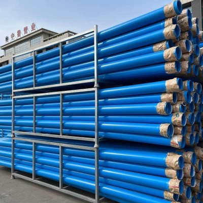 PVC-O给水管双轴取向聚氯乙烯蓝色水管 高标准农田灌溉管抗冲压图3