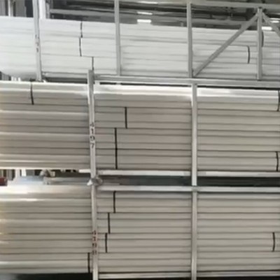 PVC卷芯管upvc卷布管 全新硬质塑料长度可裁 出口塑料卷轴包装管图3