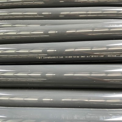 UPVC工业管 PVC-U化工管 深灰色耐酸碱 upvc工业级给排水管厂家图2