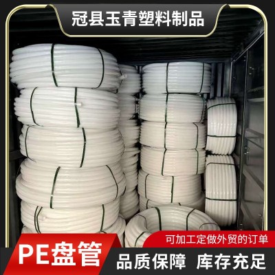 PE塑料预应力内衬管55 /60 /70 /80桥梁白色内衬管送货到工地图2