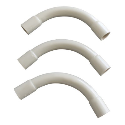 源头工厂PVC弯管16mm-315mm大口径 大弧弯管双扩口单扩 口来图定制