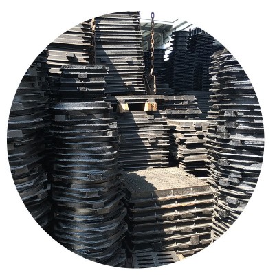 厂家现货球墨铸铁井盖 圆形球墨井盖 市政道路用铸铁排水沟盖板图5