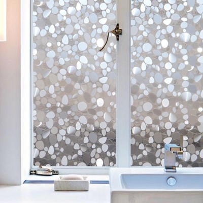 无胶静电玻璃贴批发一米一裁外贸45CM宽珍珠棉卷好静电玻璃贴膜图4