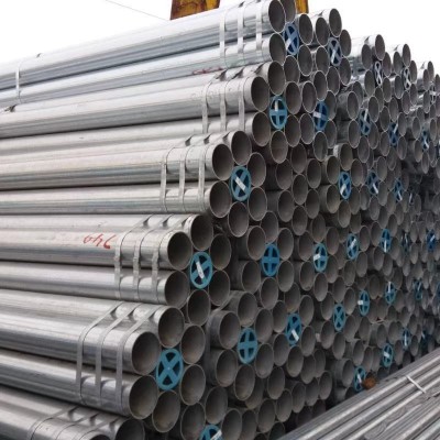 现货批发友发国强正大华岐q235消防穿线预埋给水热镀锌衬塑复合管图2