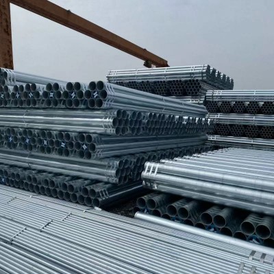 现货批发友发国强正大华岐q235消防穿线预埋给水热镀锌衬塑复合管图4