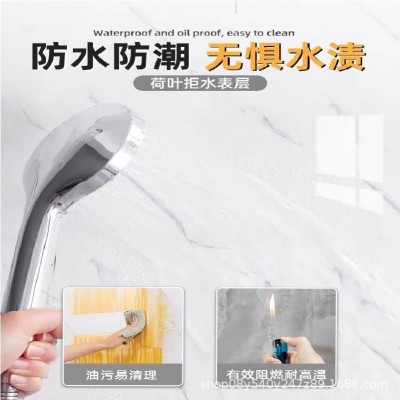 墙纸仿瓷砖墙贴墙面贴纸卫生间装饰防水防潮厨房防油自粘出租房贴图3