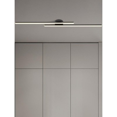 北欧长条吸顶灯轻奢衣帽间过道简约现代走廊创意阳台入户玄关灯图2