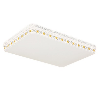 现代简约客厅灯长方形led吸顶灯温馨浪漫卧室灯家用大气房间灯具图5