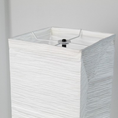 白色北欧创意装饰客厅书房民宿落地灯灯罩纸质现代简约新中式图2