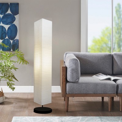 白色北欧创意装饰客厅书房民宿落地灯灯罩纸质现代简约新中式