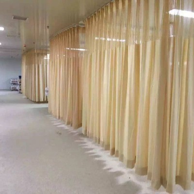 日盛医帘隔医用帘厂家直销批发医用隔帘隔断学校防火阻燃隔断帘布