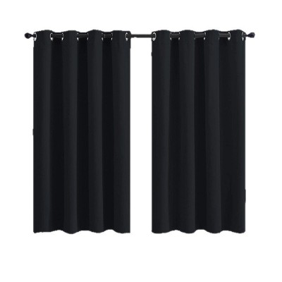 代发成品纯色窗帘跨境亚马逊窗帘遮光外贸窗帘布高精密curtains图4