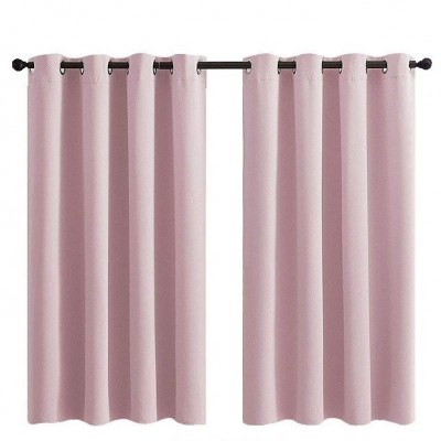 代发成品纯色窗帘跨境亚马逊窗帘遮光外贸窗帘布高精密curtains图5