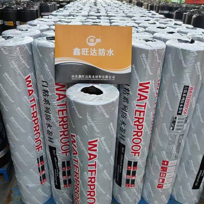 铝箔面自粘聚合物改性沥青防水卷材楼顶屋面彩钢瓦厂房型防雨国标图2