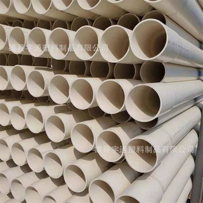 PVC给水管型号齐全90110140PVC上水管材管件供水管硬管塑料管图4