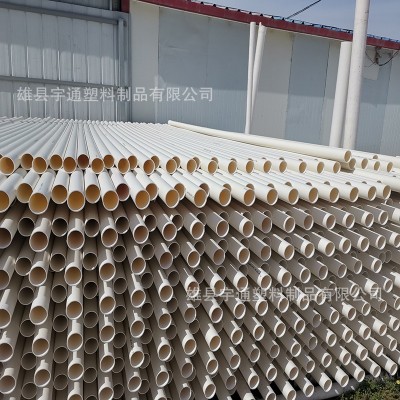 厂家现货批发空调冷凝水管 白色塑料pvc给水管空调管dn20 25 32mm图4