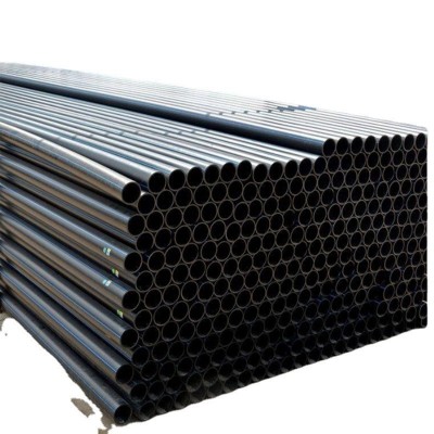 大口径pe管市政供水管农村自来水改造pe黑色国标给水管材排水管图5