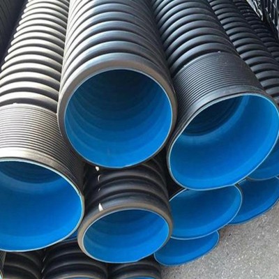 hdpe双壁软管波纹管市政聚乙烯钢带增强排水管中空缠绕管图3