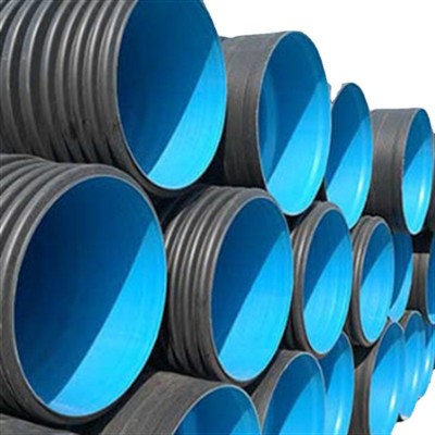 hdpe双壁软管波纹管市政聚乙烯钢带增强排水管中空缠绕管图4