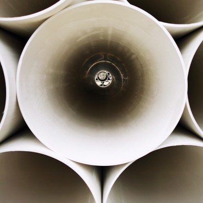 PVC给水管排水管50-400大口径管 全塑螺旋管 农田灌溉工程管PVC管图4