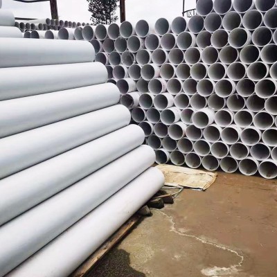 PVC给水管排水管50-400大口径管 全塑螺旋管 农田灌溉工程管PVC管图2