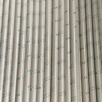 塑料PVC排水管 建筑pvc实壁管 农田灌溉pvc排水管图2