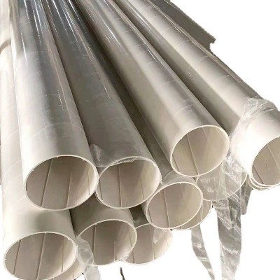 全塑螺旋消音管雨水管 PVC硬管农田灌溉管多种规格市政工程管图4