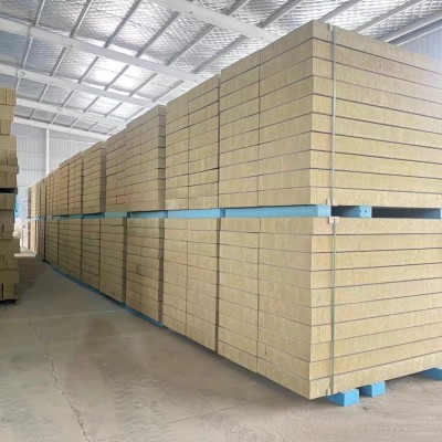 砂浆纸岩棉复合板批发A级防火水泥砂浆建筑外墙材料岩棉复合板图4