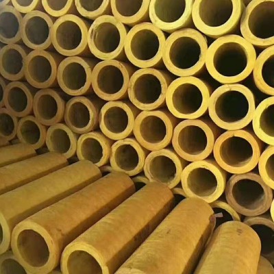 管道保温隔热耐高温阻燃玻璃棉保温管吸音降噪离心玻璃棉管壳图2