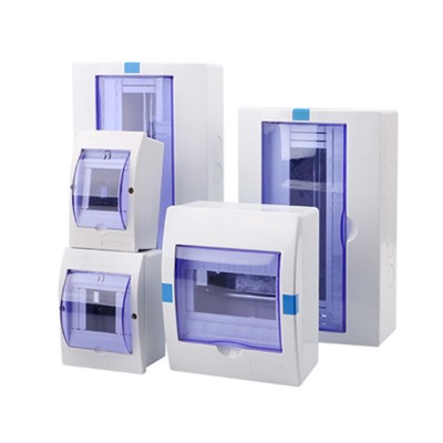 PZ30配电箱 明装塑料空开盒 3/4/6/9/16P回路漏电保护空气开关盒图5