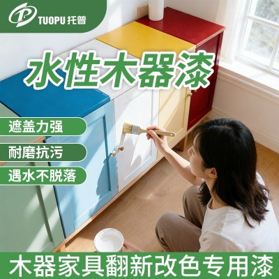 水性木器漆木质家具改色漆柜子木门翻新漆涂料油漆内墙防霉乳胶漆