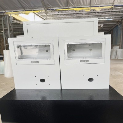 防水透明盖接线盒触摸屏控制盒外控盒多功能配电箱照明电表箱图3