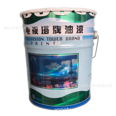 正品授权广州电视塔牌油漆醇酸磁漆钢结构油漆防锈涂料金属图5