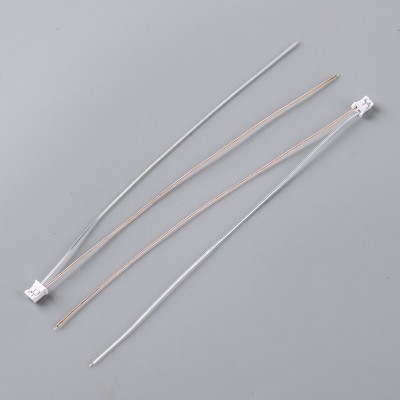 金银端子线PH2.0间距端子线透明金银双并端子线LED灯具连接线电源图2