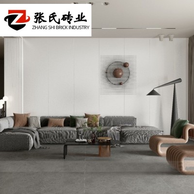 黑白灰岩板磁砖瓷砖800x2600客厅墙砖商场地砖通体砖防滑耐磨地砖图3