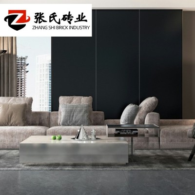 黑白灰岩板磁砖瓷砖800x2600客厅墙砖商场地砖通体砖防滑耐磨地砖图5