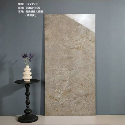 通体大理石750×1500超耐磨瓷砖客厅卧室地砖庭院卫生间厨房墙砖图2