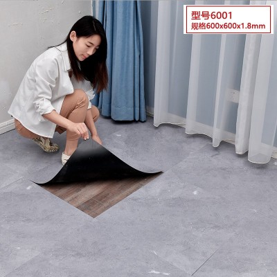 pvc地板贴纸自粘防水塑胶地板革水泥地加厚耐磨ins网红仿瓷砖家用图4