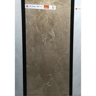 通体大理石瓷砖750*1500客厅大板地板砖地砖连纹瓷砖别墅客厅图2