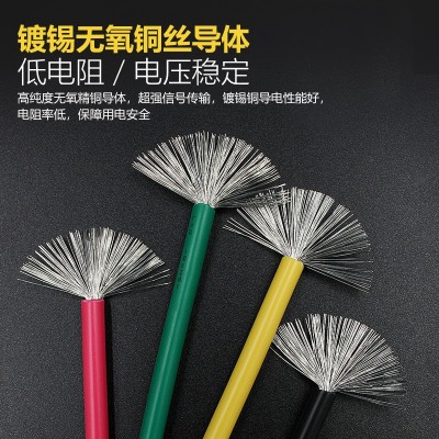 UL1015电子线1-28AWG美标线PVC绝缘600V镀锡铜软 线正标耐高压线图4