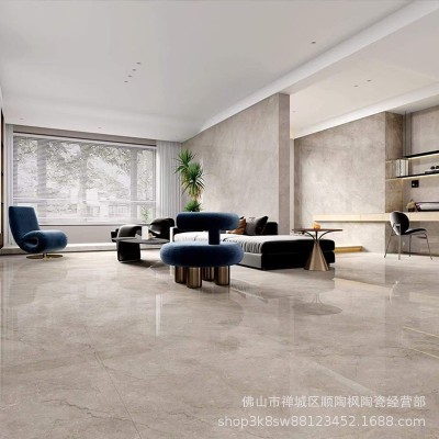 佛山瓷砖通体大理石地砖750x1500别墅客厅电视背景墙砖大板地板砖图3