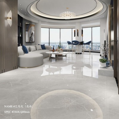 简同款大理石希腊灰750x1500客厅地板砖别墅大平层900x1800岩板图4