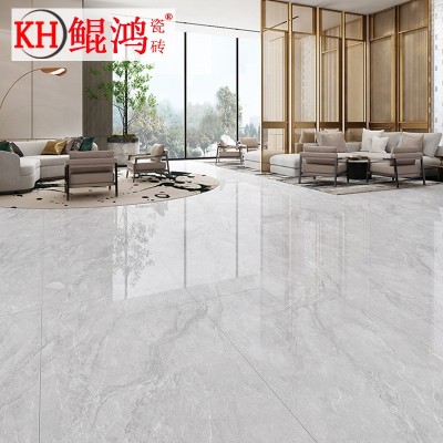 简约现代岩板瓷砖750x1500客厅地砖背景墙砖大理石地板砖万吨白胚图2