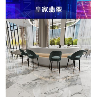 奢石通体大理石大板瓷砖900x1800客厅地砖酒店KTV高档防滑深色砖图3