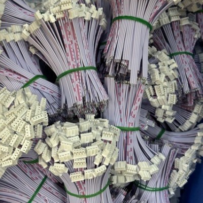 ph2.0XH2.54端子线红白排端子线咪头喇叭线单双头端子线2p3p4p5p