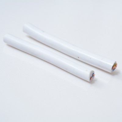 国标三芯电源线纯铜RVV白色电缆线护套线家用1.5 2.5 平方电线电缆图3