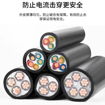 广东珠江电线电缆正品国标YJV1-5芯6-400平方厂家直销电力线图2