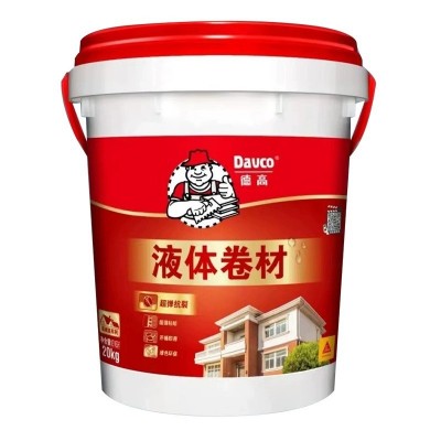 批发德高液体卷材屋面天沟阳台地下室外墙面水池屋顶聚氨酯防水胶图5