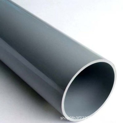 灰色农田灌溉管DN110mm塑料浇地输水管u-pvc灰色给排水低压灌溉管图5